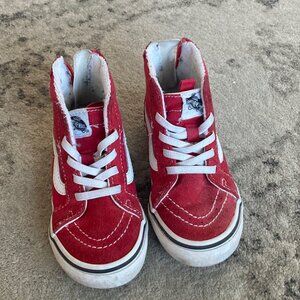 GUC Vans Red Sneakers 9T